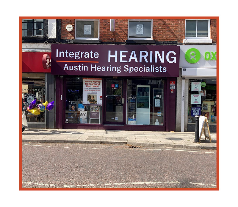 Practice-picture-cropped-border Integrate Hearing clinic on High Street, Cheadle